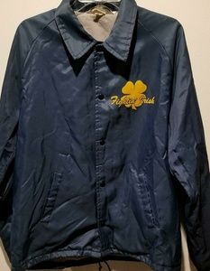 Vintage Norte Dame Chalk Line Fightin Irish jacket